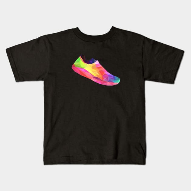 Sneaker illustrations Kids T-Shirt by Simple but always Cool..